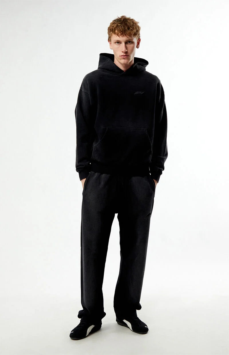 Formula 1 x Las Vegas Washed Black Logo Hoodie