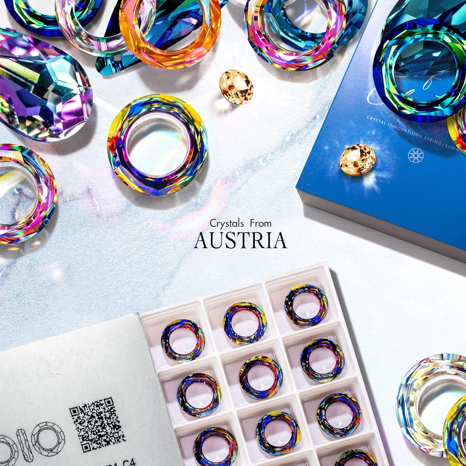 ♥ Rise from the Ashes Phoenix Bracelet Made with Crystals from Austria, Adjustable Slider Bracelet for Women, Packaged with Jewelry Box, Birthday Gift for Women, Symbol of Luck and Renewal