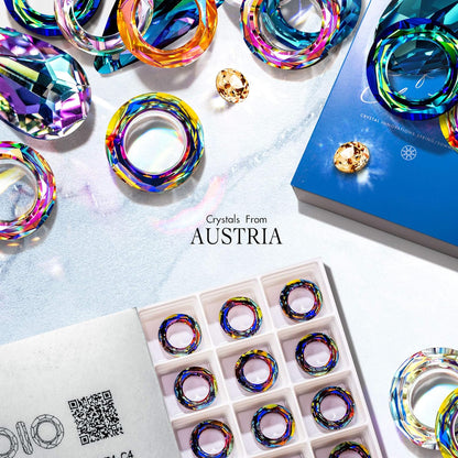 ♥ Rise from the Ashes Phoenix Bracelet Made with Crystals from Austria, Adjustable Slider Bracelet for Women, Packaged with Jewelry Box, Birthday Gift for Women, Symbol of Luck and Renewal