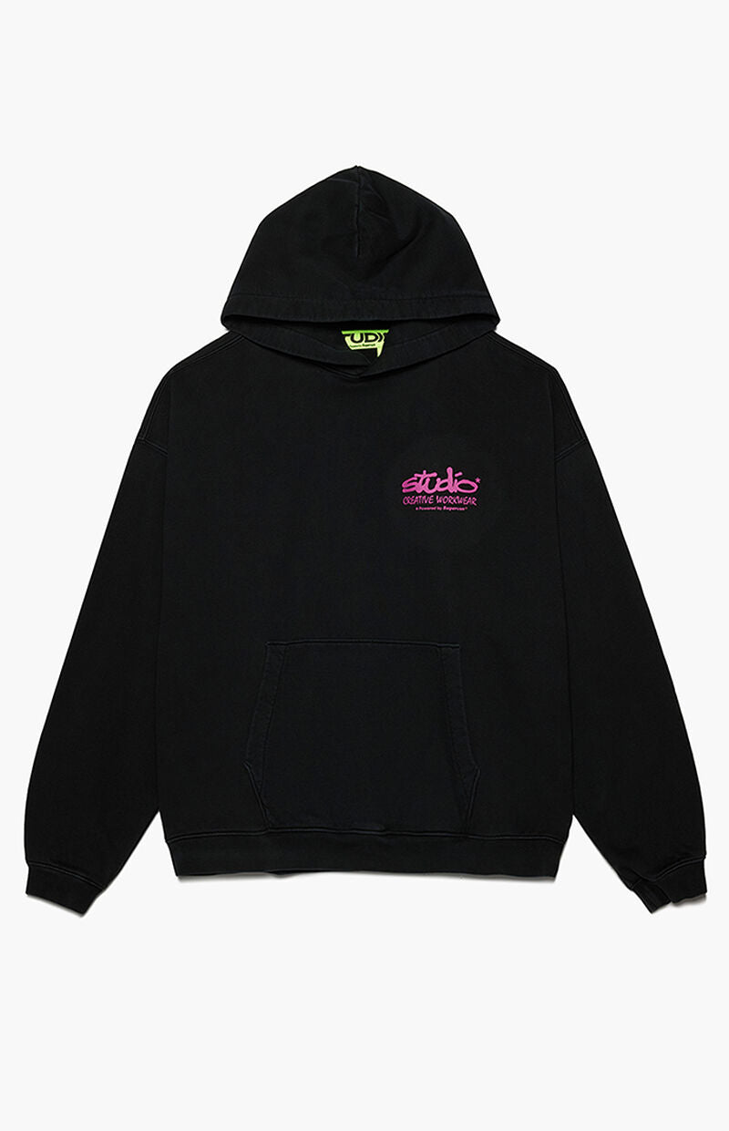 Studio by Supervsn Label Logo Hoodie