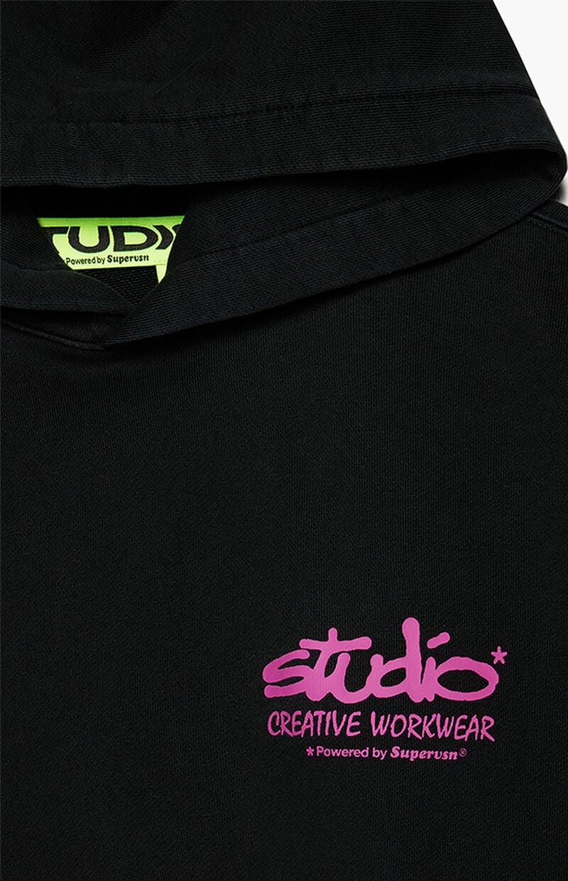 Studio by Supervsn Label Logo Hoodie
