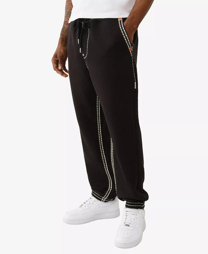 True Religion Men's Super QT Pull-On Jogger Pants