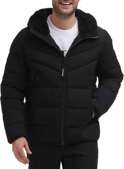 Mens Heavyweight Short Puffer