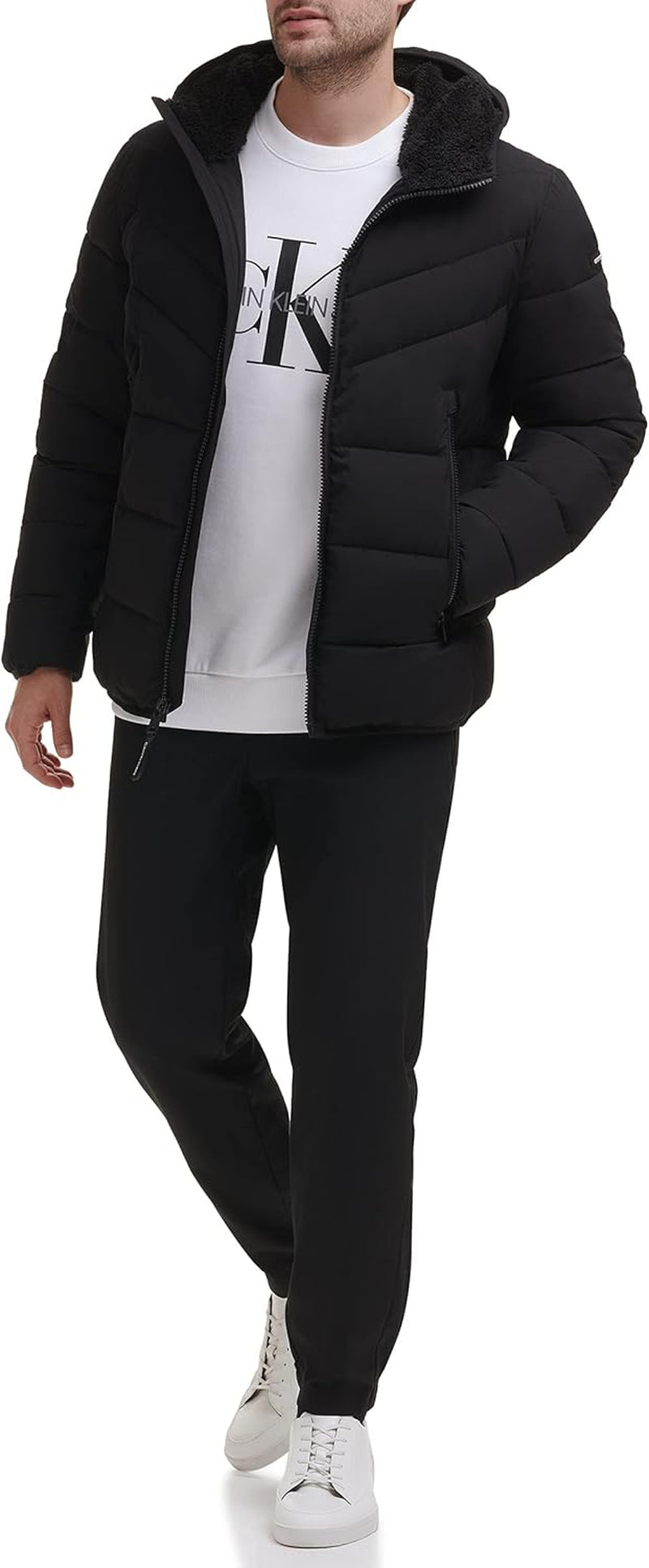 Mens Heavyweight Short Puffer