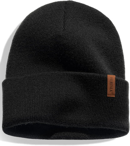 Beanie for Men Women Cuffed Thick Knitted Unisex Winter Hat Beanies Skull Cap