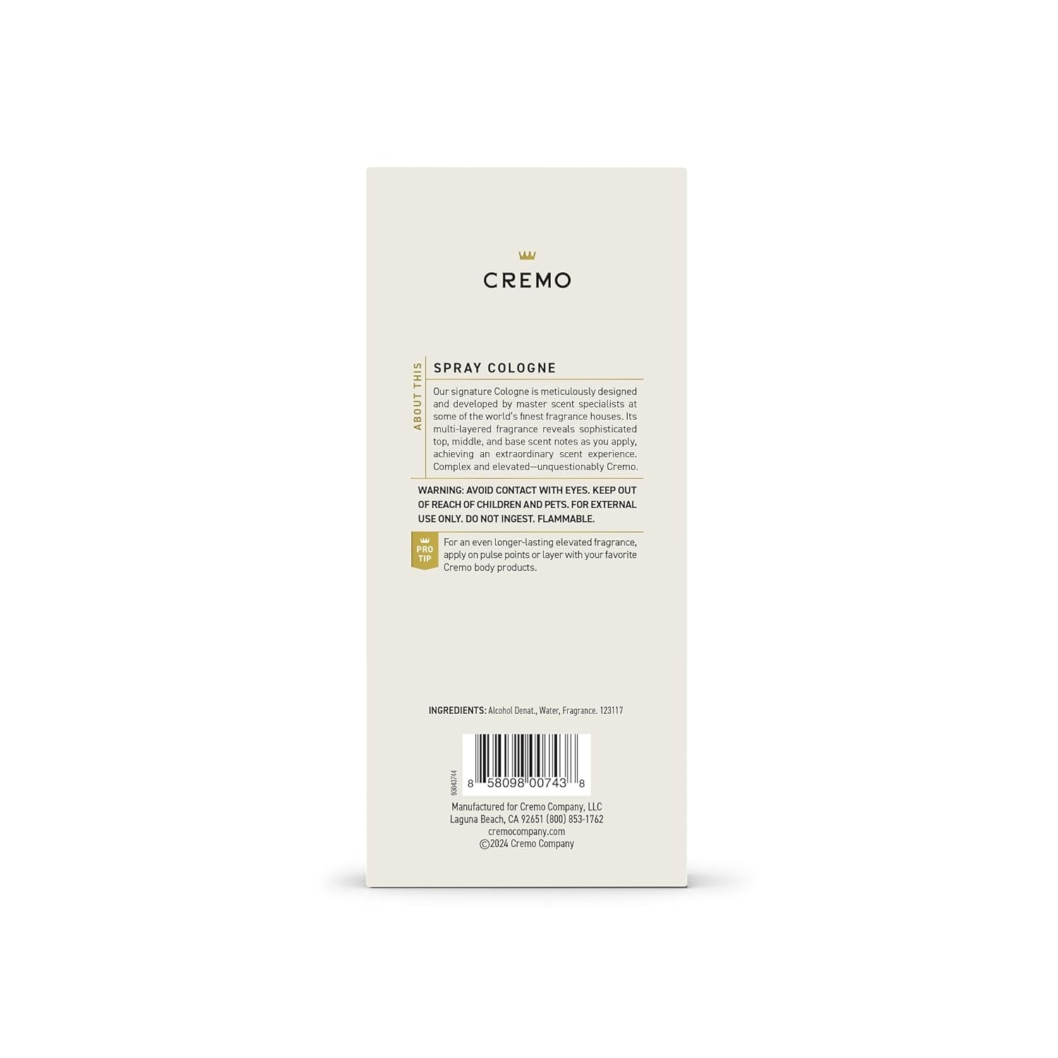 Cologne for Men - Spice & Black Vanilla Mens Cologne Spray, an Explosion of Vibrant Spices, Dark Woods and Black Vanilla, Multi-Layered Signature Men'S Fragrances, 3.4 Fl Oz