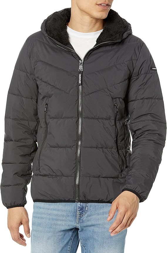 Mens Heavyweight Short Puffer
