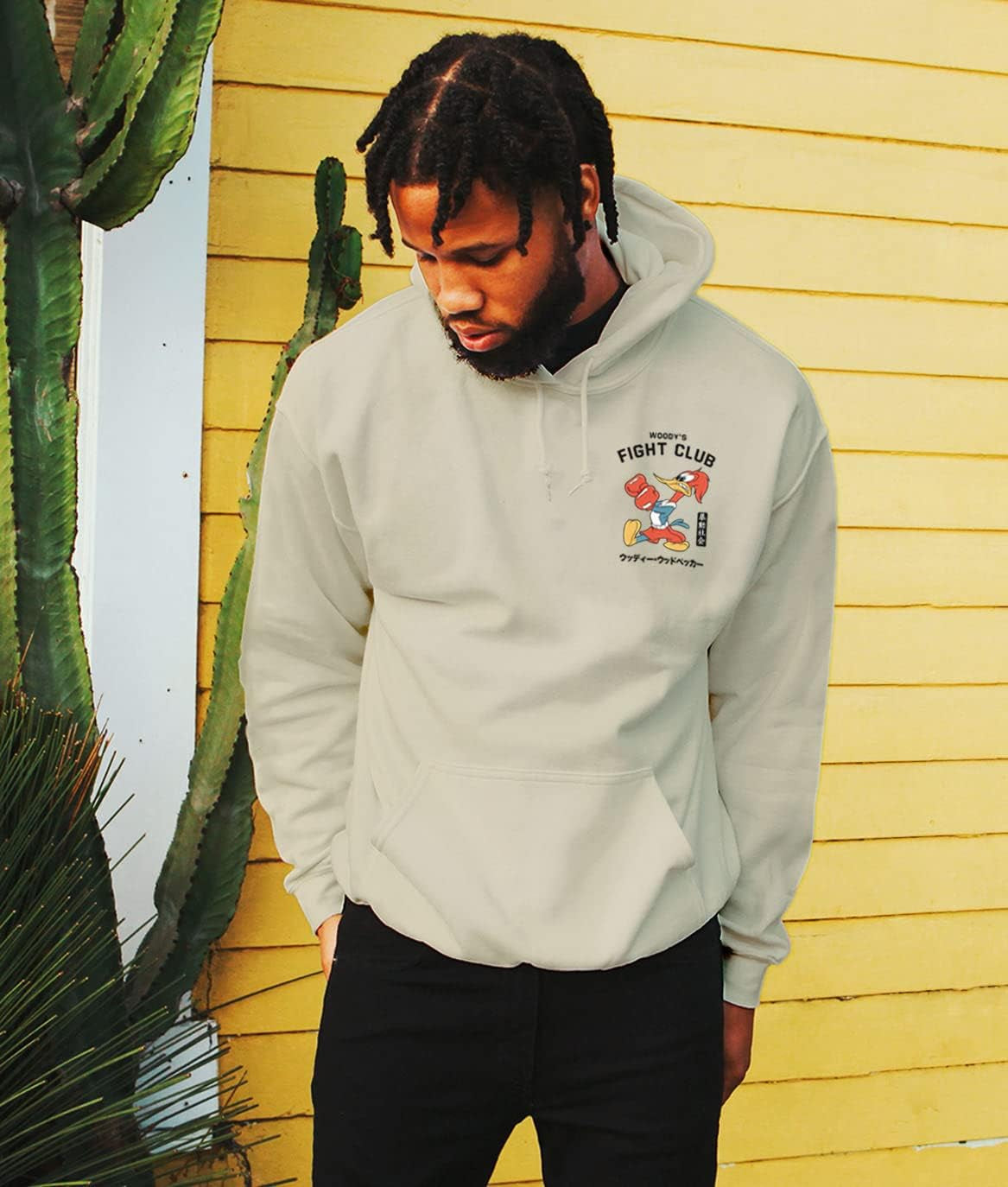 Men'S Graphic or Embroidered Hoodie Hooded Sweatshirt