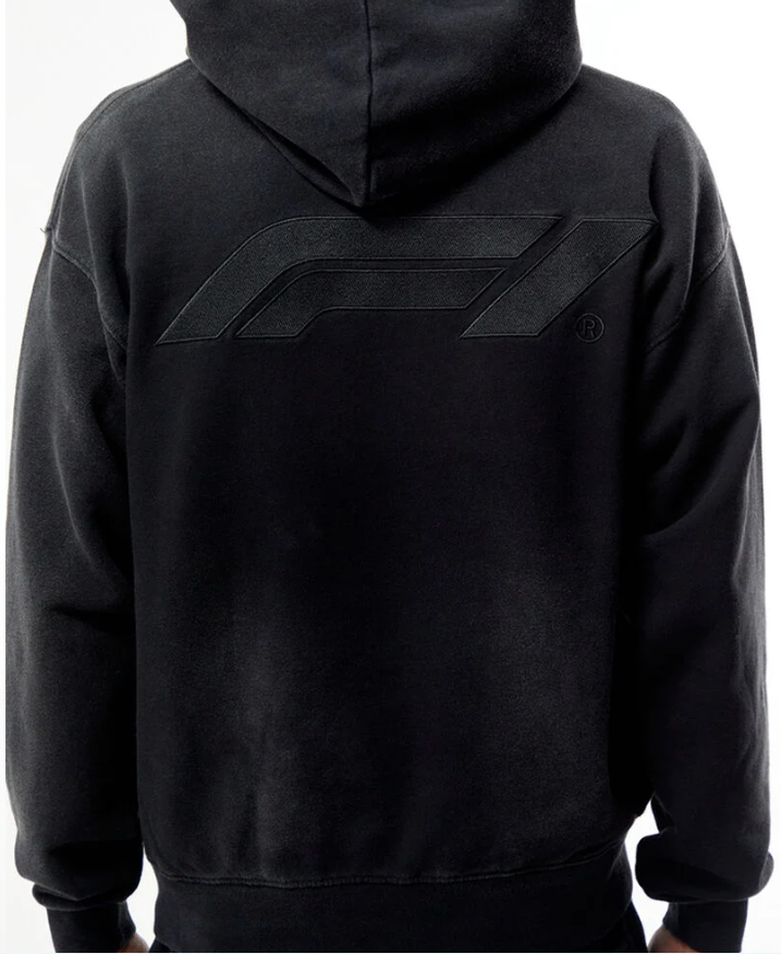 Formula 1 x Las Vegas Washed Black Logo Hoodie