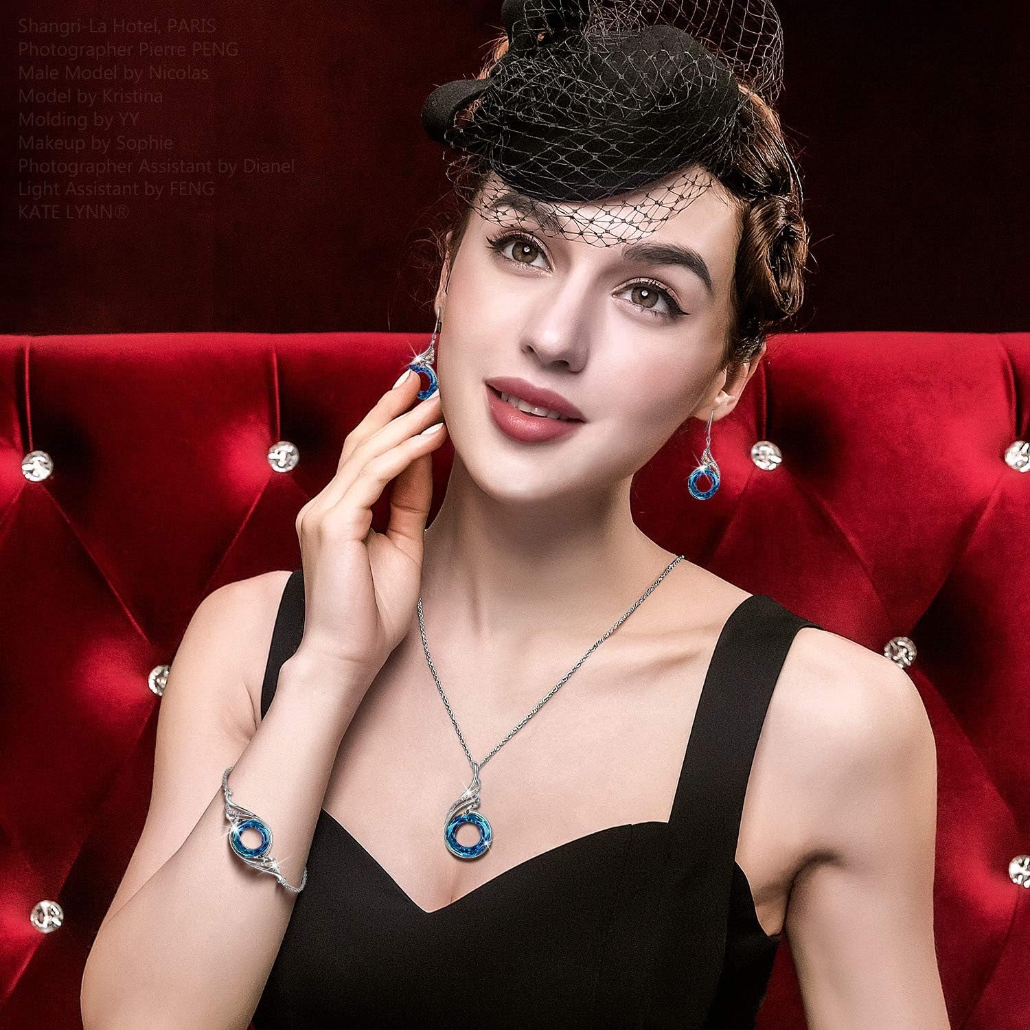 ♥ Rise from the Ashes Phoenix Bracelet Made with Crystals from Austria, Adjustable Slider Bracelet for Women, Packaged with Jewelry Box, Birthday Gift for Women, Symbol of Luck and Renewal