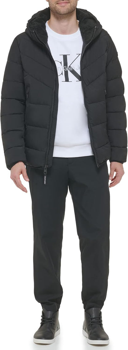 Mens Heavyweight Short Puffer